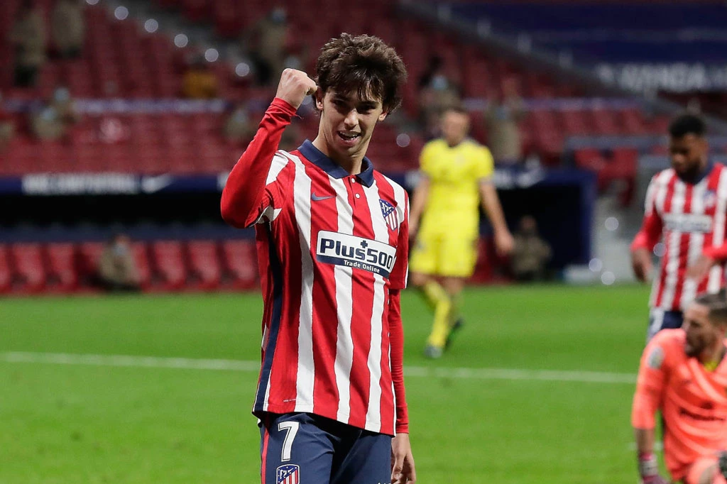 =7. Joao Felix (Atletico Madrid, định giá chuyển nhượng: 100 triệu euro).