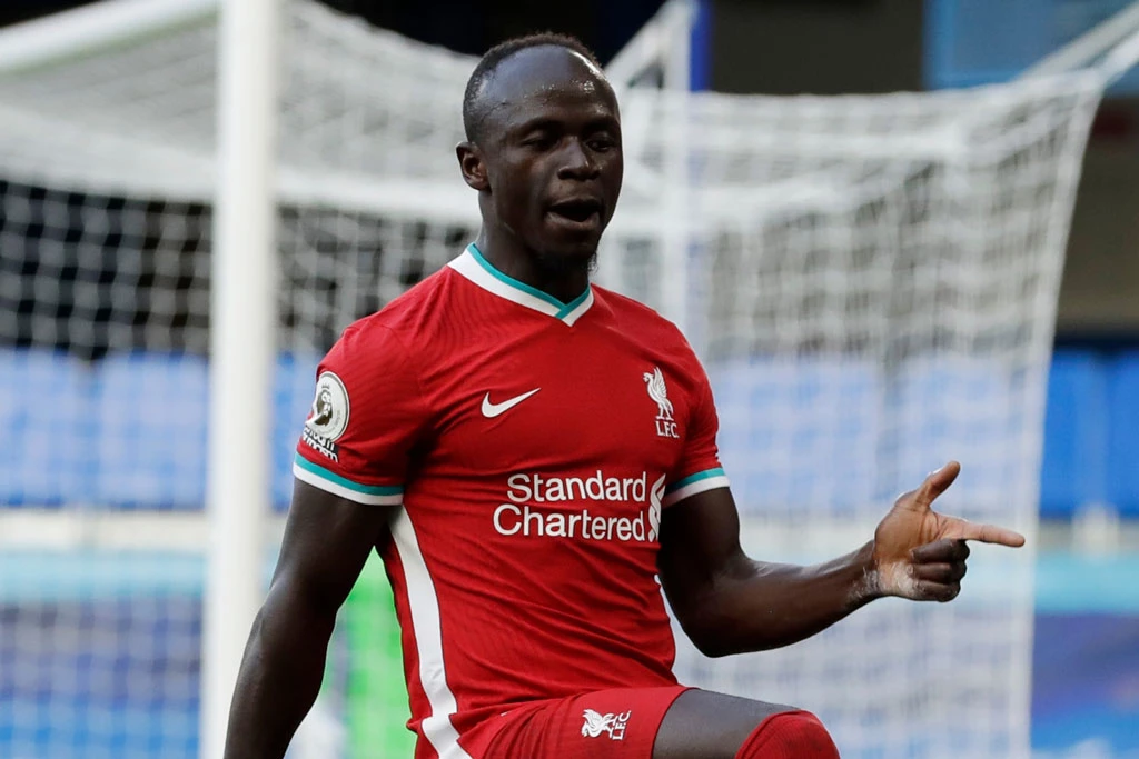 Tiền đạo cánh phải: Sadio Mane (Liverpool).