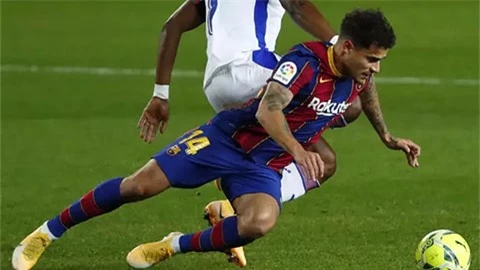 Barca 'mừng thầm' khi Coutinho chấn thương nặng