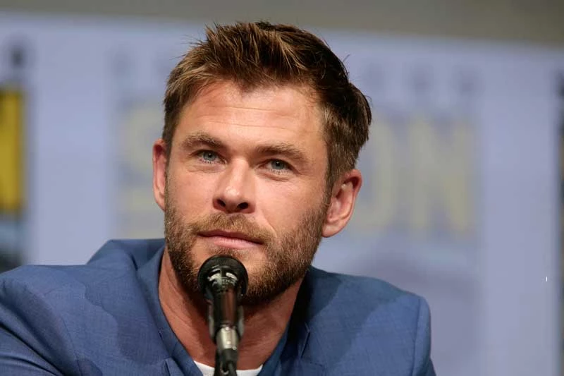 3. Chris Hemsworth.