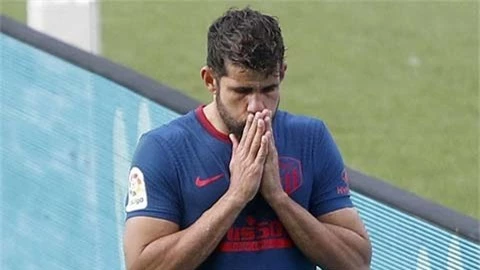 Diego Costa suýt gây sự cố đáng tiếc trước khi rời Atletico