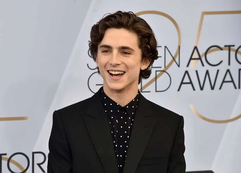 9. Timothee Chalamet.