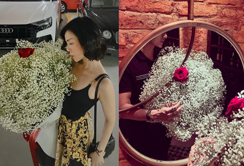 Lệ Quyên đăng dòng trạng thái kỉ niệm ngày đặc biệt, qua soi ảnh Lâm Bảo Châu mới thấy rõ chi tiết ẩn ý 1 năm yêu?