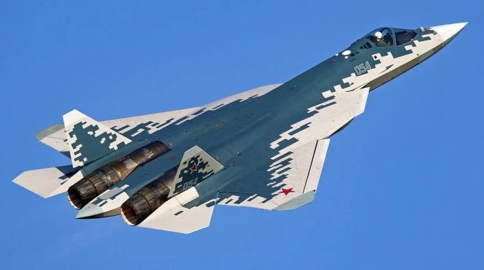 Tiêm kích tàng hình Su-57 Felon của Không quân Nga. Ảnh: TASS.