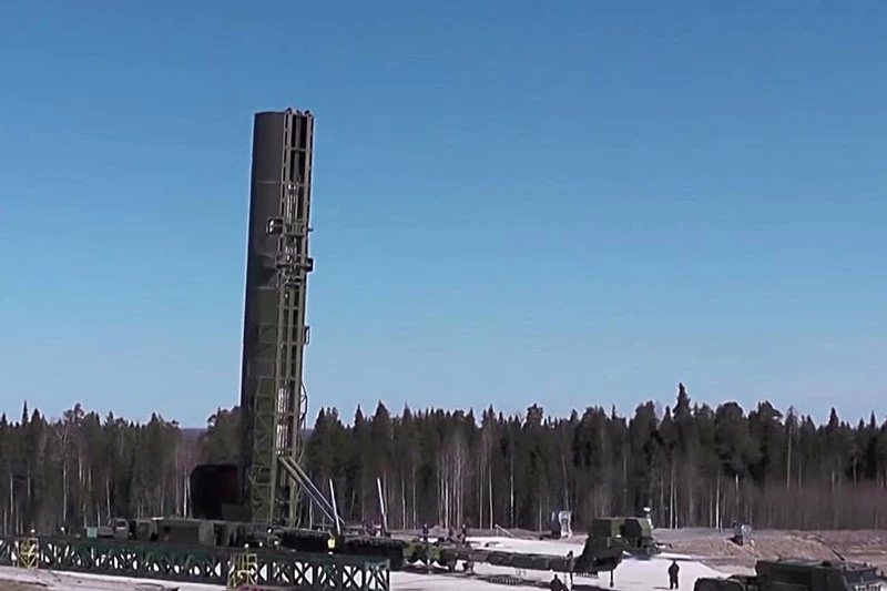Nga đang thử nghiệm tên lửa chiến lược lớn nhất trên thế giới.