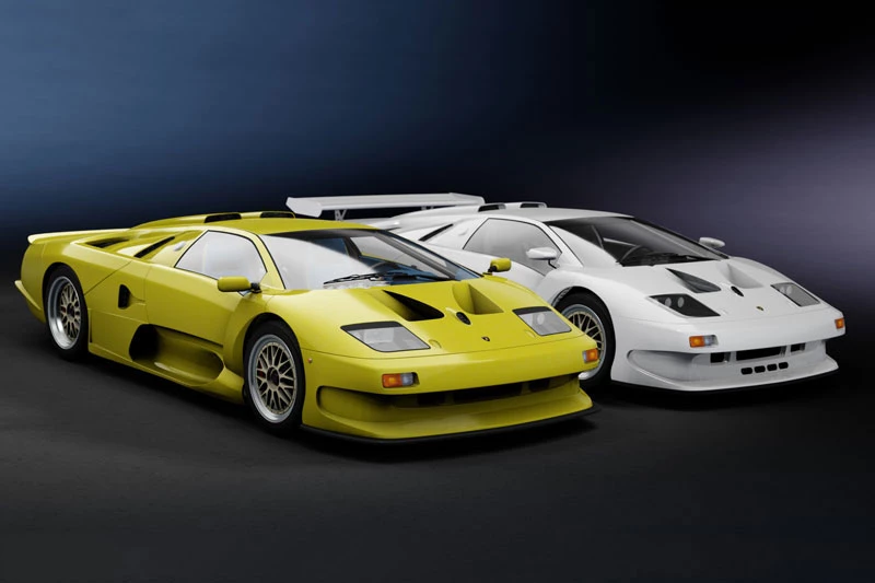 10. Lamborghini Diablo GT1 Stralade.