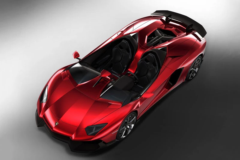 6. Lamborghini Aventador J.