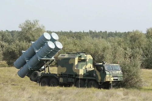 Tổ hợp tên lửa phòng thủ bờ biển R-360 Neptune của Ukraine. Ảnh: Defence Blog.