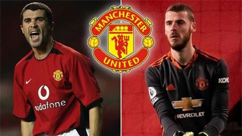 De Gea phá kỷ lục tồn tại 15 năm của Roy Keane ở M.U