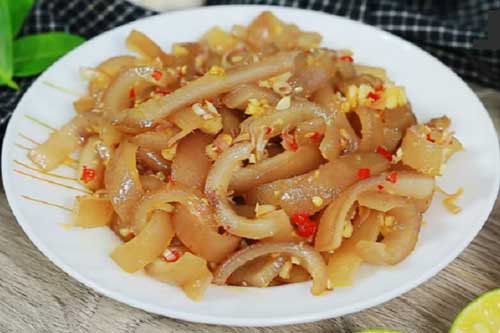 Mách bạn tác dụng làm đẹp từ bì lợn mà nhiều người chưa biết