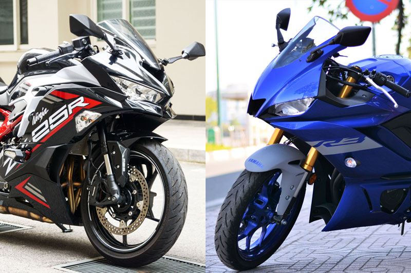 Cùng phân khúc, chọn Kawasaki Ninja ZX-25R hay Yamaha YZF-R3?