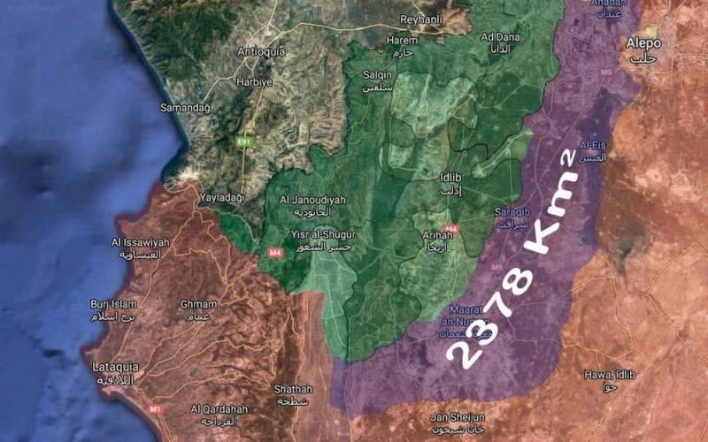 Quân đội Syria đã kiểm soát được một khu vực rộng lớn của đất nước. Ảnh: TASS.