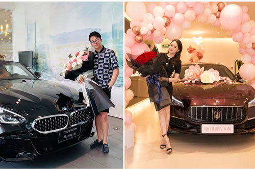 Bạn trai Hương Giang tậu xế hộp tiền tỷ khiến netizen 'choáng ngợp' vì độ giàu có