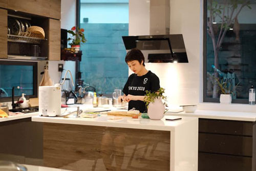 Thêm góc cận cảnh bên trong căn hộ Bảo Anh đang sống