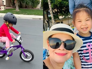 Thanh Thảo “dở khóc dở cười” kể chuyện con gái mới 2 tuổi đã cực ngầu, hết lái xe điệu nghệ còn đam mê trò chơi mạo hiểm