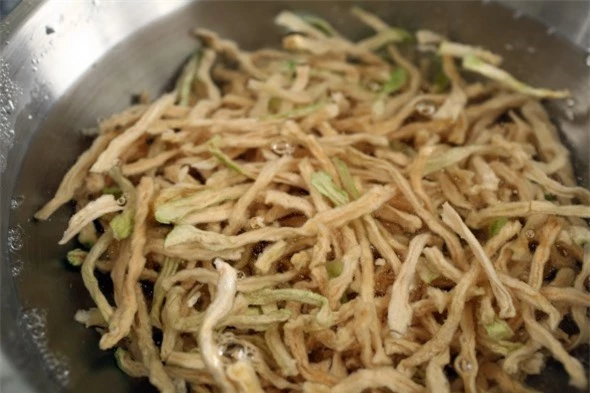 Kim chi củ cải khô rất thích hợp để thay đổi khẩu vị trong các bữa ăn