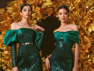 Lâm Bích Tuyền, Cẩm Đan cùng đọ vai trần quyến rũ