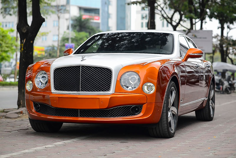 Ngắm Bentley Mulsanne Speed màu độc nhất Việt Nam