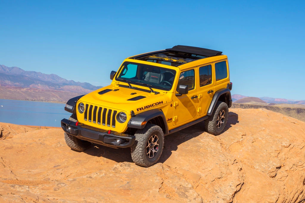 10. Jeep Wrangler 2020.