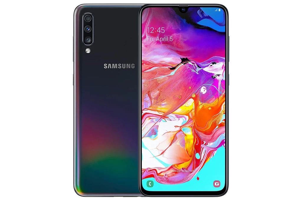 Samsung Galaxy A70 (từ 9,29 triệu đồng xuống 8,29 triệu đồng).