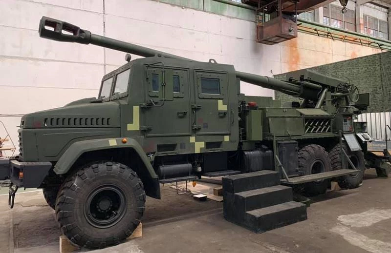 Pháo tự hành Bogdana cỡ 155 mm do Ukraine chế tạo. Ảnh: Defense Express.