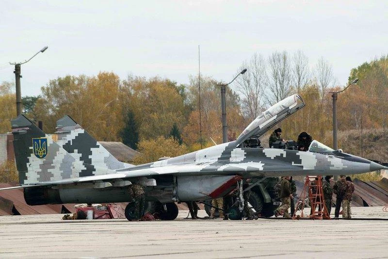 Tiêm kích MiG-29 của Không quân Ukraine. Ảnh: Defense Express.