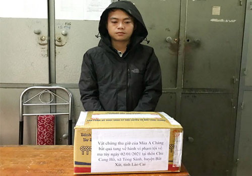 Lào Cai: Bắt đối tượng vận chuyển 66.000 viên ma túy tổng hợp
