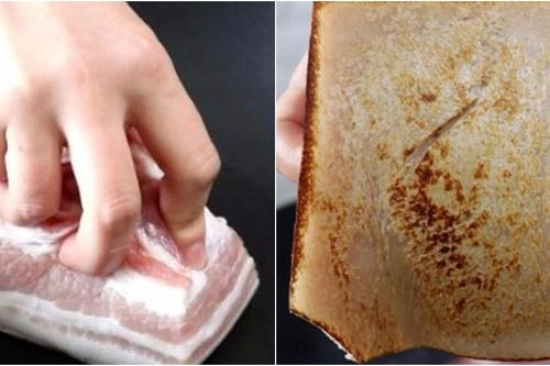 Học ngay công thức làm bì lợn sạch lông