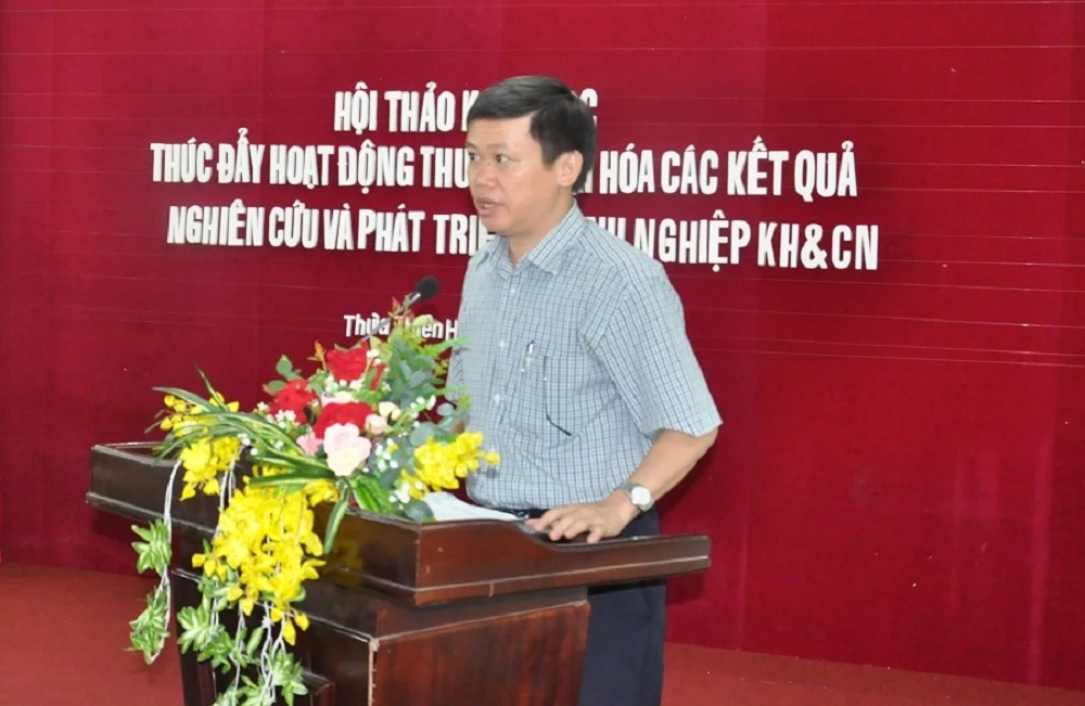 “Thúc đẩy hoạt động thương mại hóa các kết quả nghiên cứu và Phát triển Doanh nghiệp Khoa học và Công nghệ”