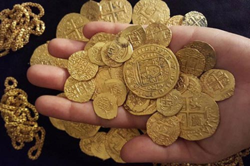 Phát hiện kho vàng 100 tỉ đồng chìm dưới đáy biển