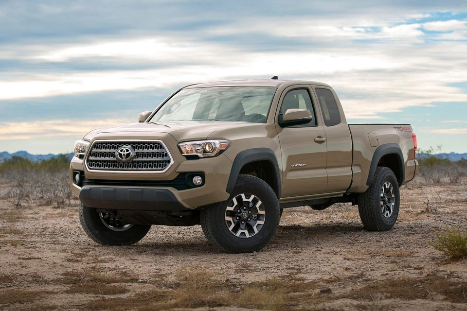 1. Toyota Tacoma (mức độ mất giá sau 5 năm sử dụng: 32,4%).