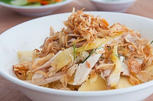 Xôi gà thơm ngon lạ miệng cho ngày se lạnh