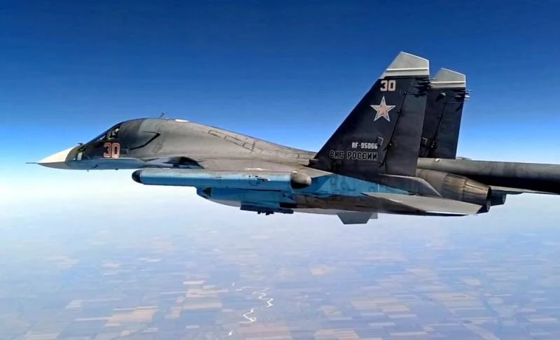 Máy bay chiến đấu Nga đang tăng cường hoạt động trên bầu trời Syria. Ảnh: Al Masdar News.