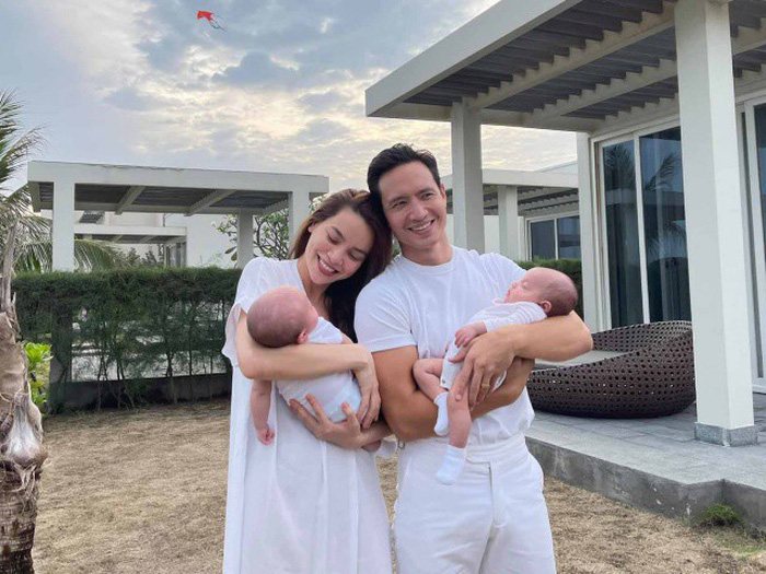 Hồ Ngọc Hà khẳng định 2 con sinh đôi không giống nhau