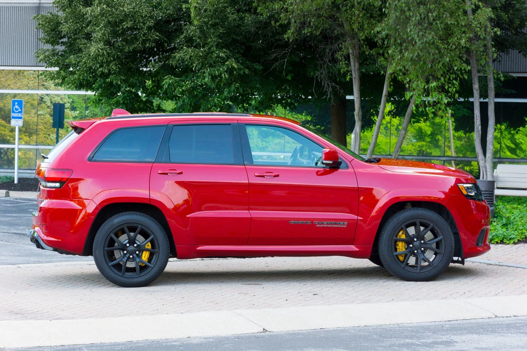 8. Jeep Grand Cherokee Trackhawk.