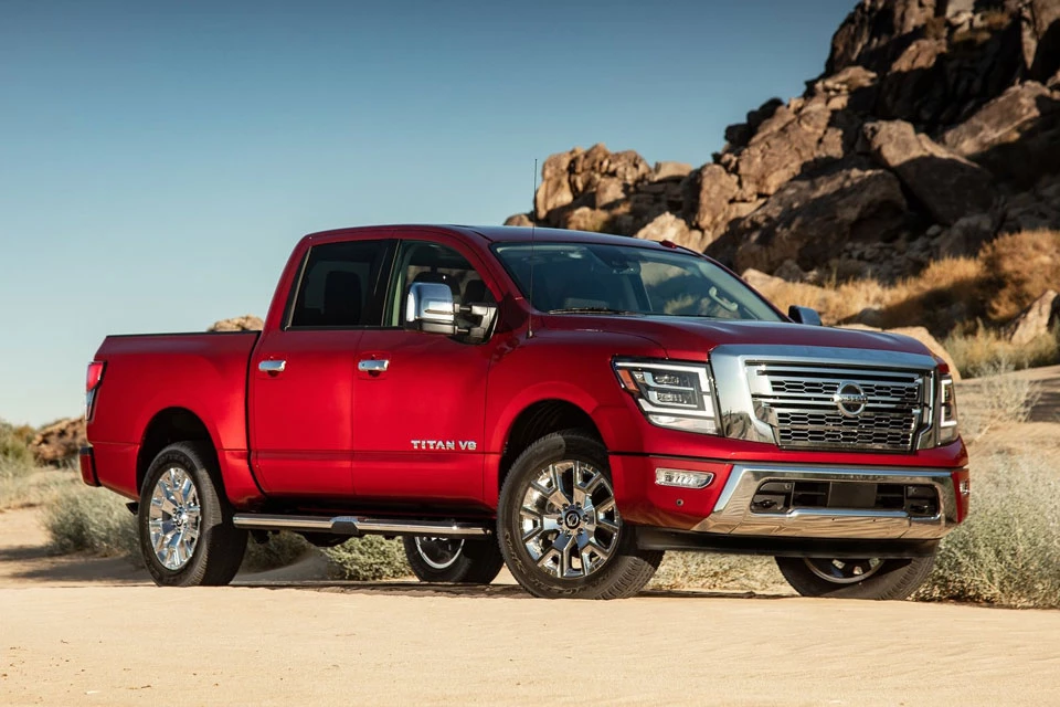 8. Nissan Titan (mức độ mất giá sau 5 năm sử dụng: 45,9%).