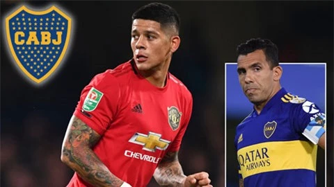 Marcos Rojo đồng ý rời M.U đến Boca Juniors, tái hợp với Tevez