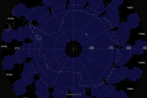 Đám mây lạ phát sáng xanh ở Nam Cực: Có nguồn gốc ngoài hành tinh
