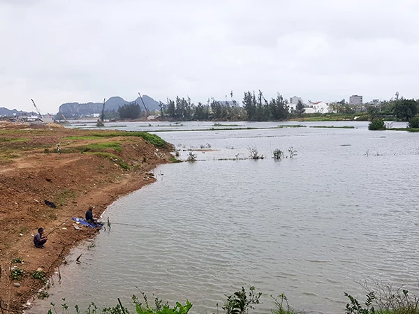 Sông Cổ Cò đoạn qua địa bàn TP Đà Nẵng