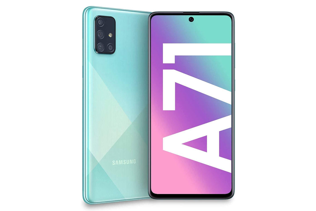 Samsung Galaxy A71 với chip S730, RAM 8 GB, 4 camera sau giảm giá 2,64 triệu đồng 