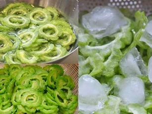 Loại bỏ vị đắng trong mướp đắng