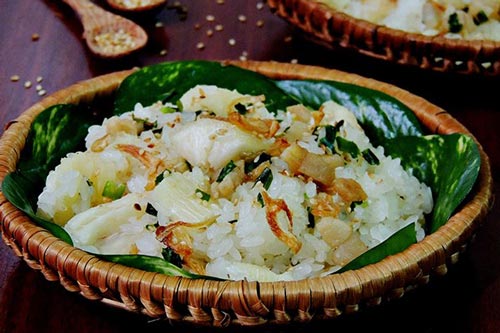 Cách nấu xôi sắn đơn giản nhất