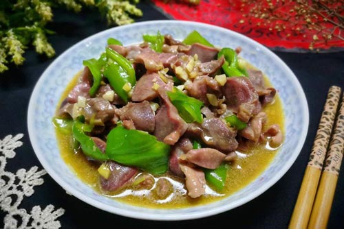 Mề gà xào giản dị mà đưa cơm