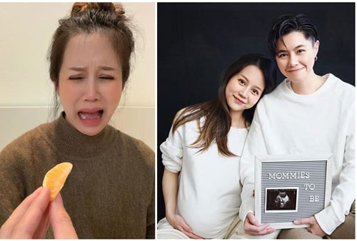 An Nguy đăng ảnh cực lầy lội và chia sẻ những câu chuyện 'dở khóc dở cười' trong quá trình mang bầu