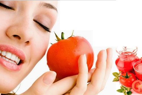 Thu nhỏ lỗ chân lông, trị mụn đầu đen bằng cà chua