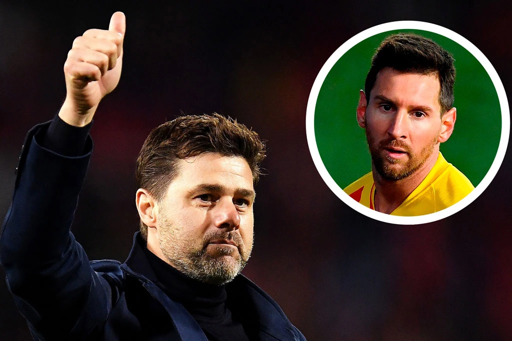 HLV Pochettino không bận tâm tới những tin đồn liên quan đến Messi.