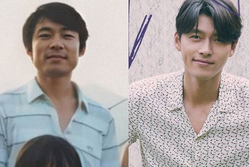 Hyun Bin giống bố vợ tương lai