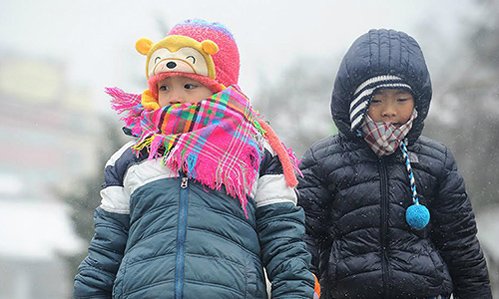 Các địa phương chủ động cho học sinh nghỉ học tránh rét đậm, rét hại