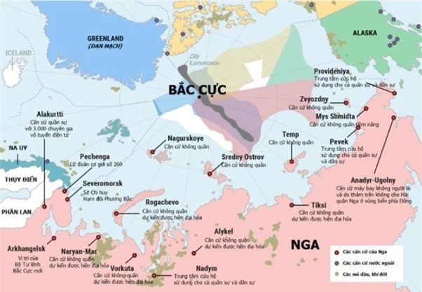 Khám phá 'trò chơi chiến lược' ở Bắc Cực từ góc độ của Nga