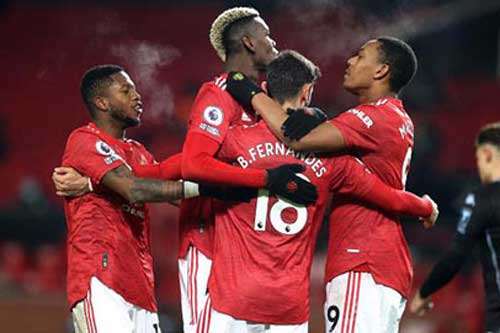 M.U thăng tiến trên BXH các CLB bất bại ở châu Âu